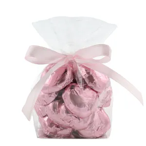 Luxury Swiss Milk Chocolate Pink Hearts x20