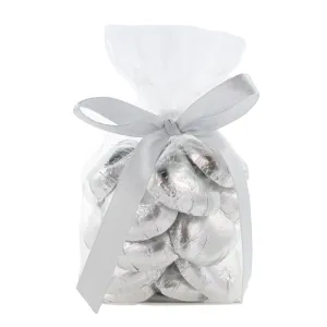 Luxury Swiss Milk Chocolate Silver Hearts x20