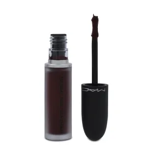 MAC Powder Kiss Liquid Lipstick 993 Pretty Pleats 5ml - Pink Brown