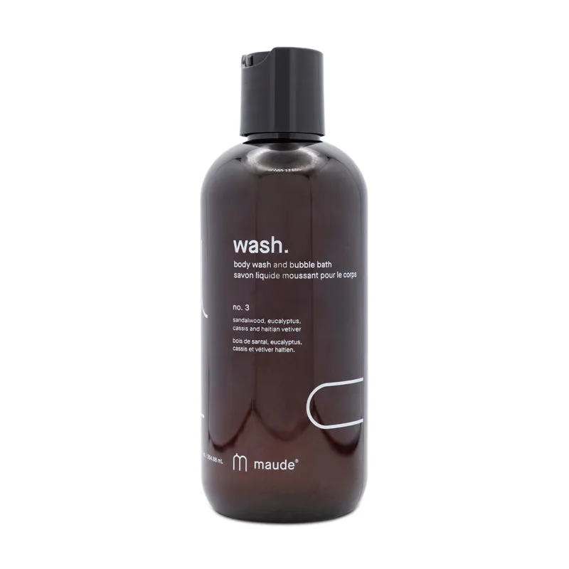Maude Body Wash and Bubble Bath 354.88ml - Choose Scent