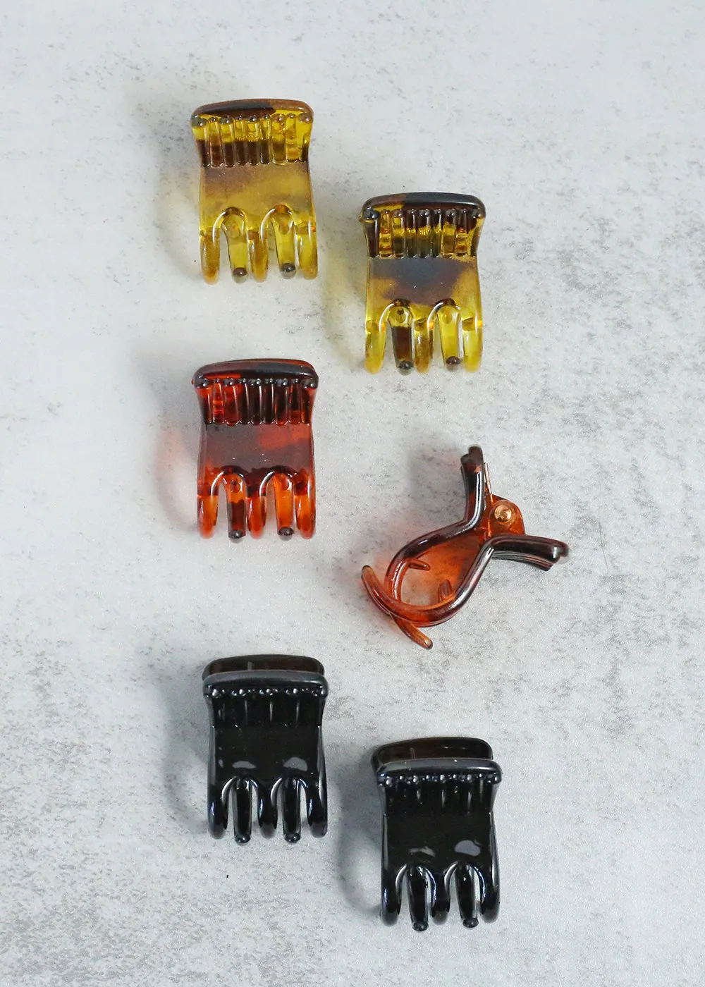 Mini Jaw Clip Set of 3