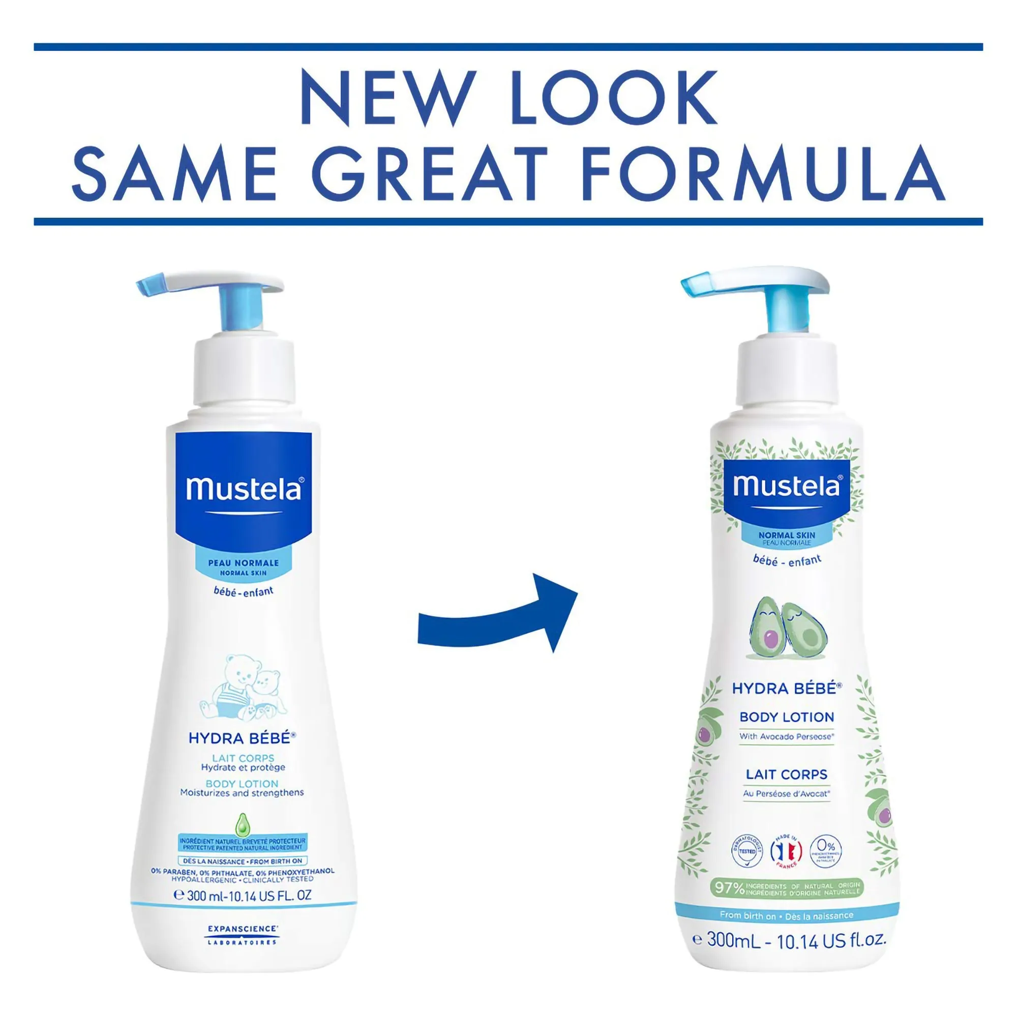 Mustela Hydra Bebe Body Lotion - Daily Moisturizing Baby Lotion