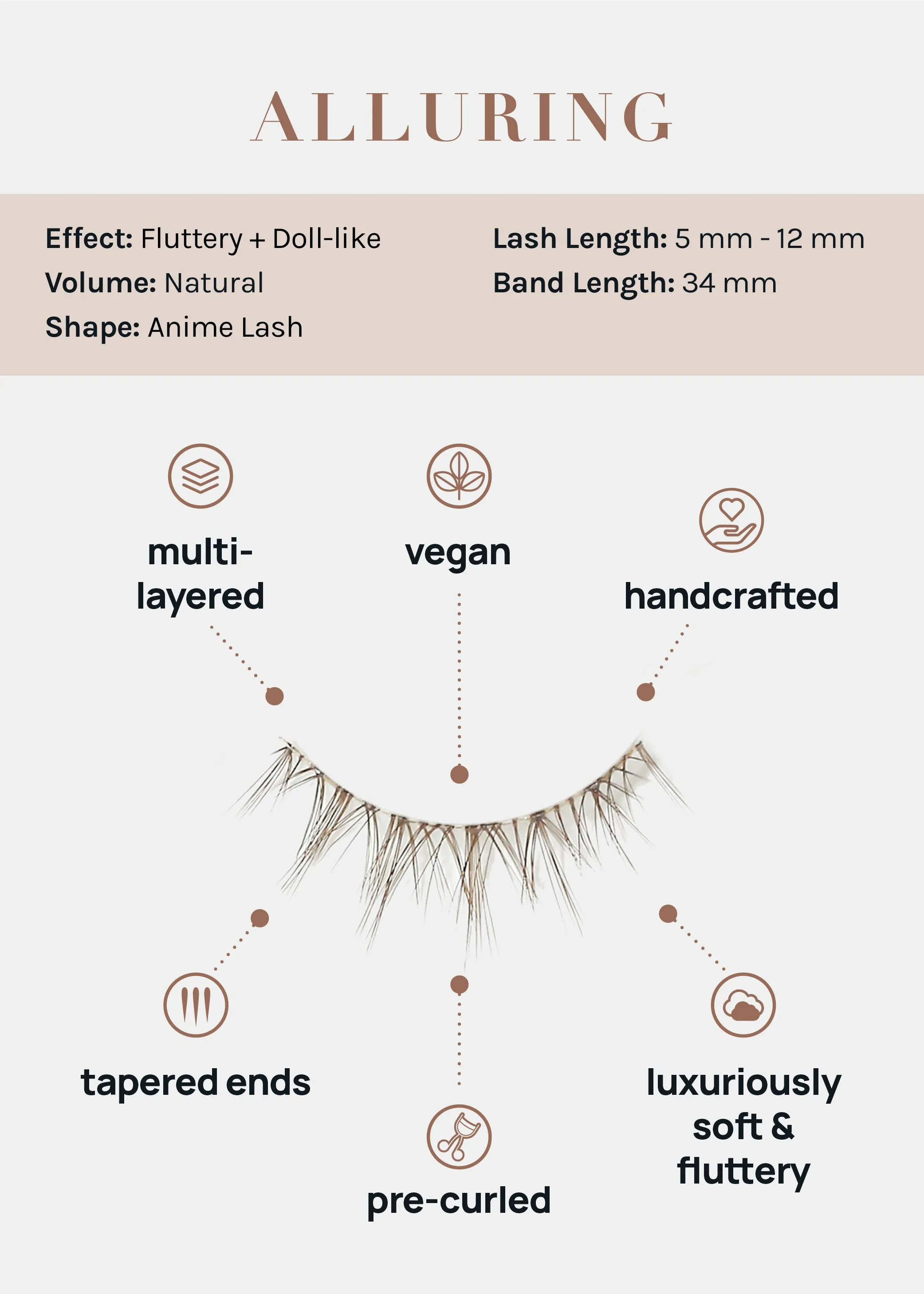 Nearly Naked Lashes  Alluring