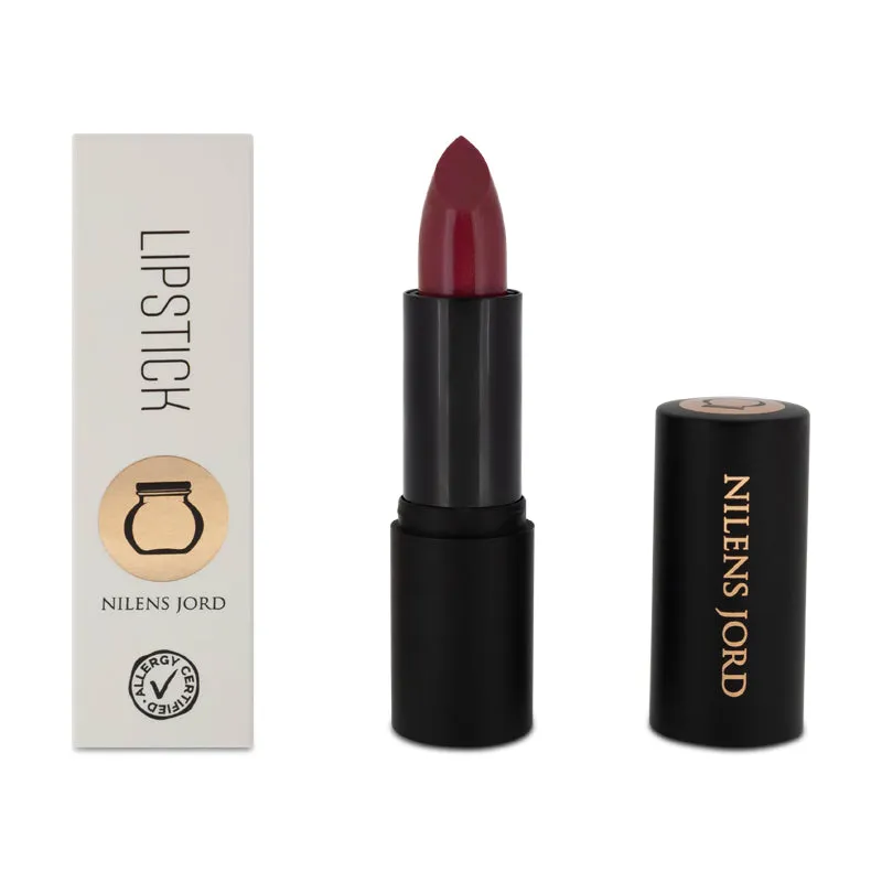 Nilens Jord Dark Rose Red Lipstick No 751 - Long Lasting