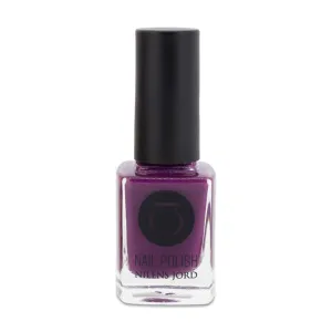 Nilens Jord Long-Lasting Purple Nail Polish No 6603 with Wide Brush