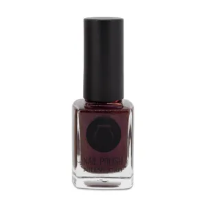 Nilens Jord No 6604 Blackberry Red Nail Polish with Wide Brush