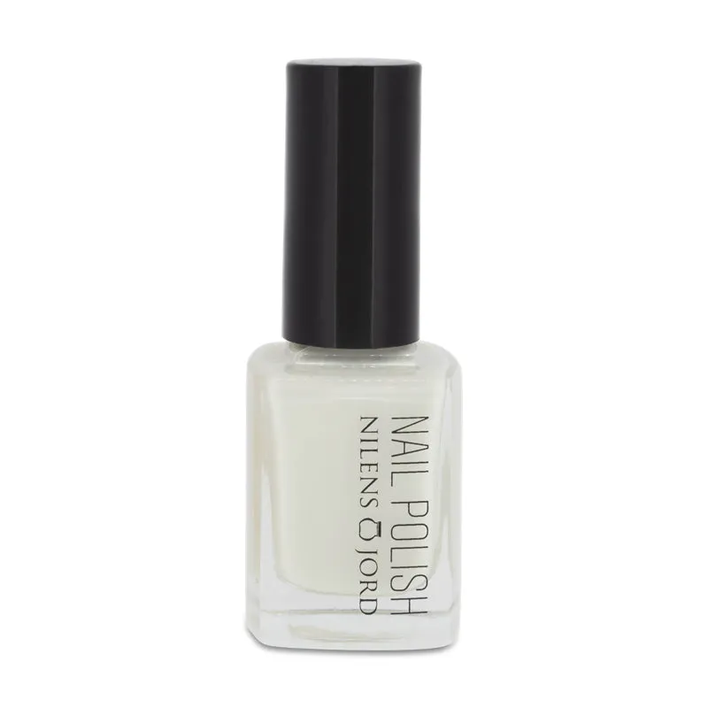 Nilens Jord No 663 Kiwi Long Lasting Blue Nail Polish with Wide Brush