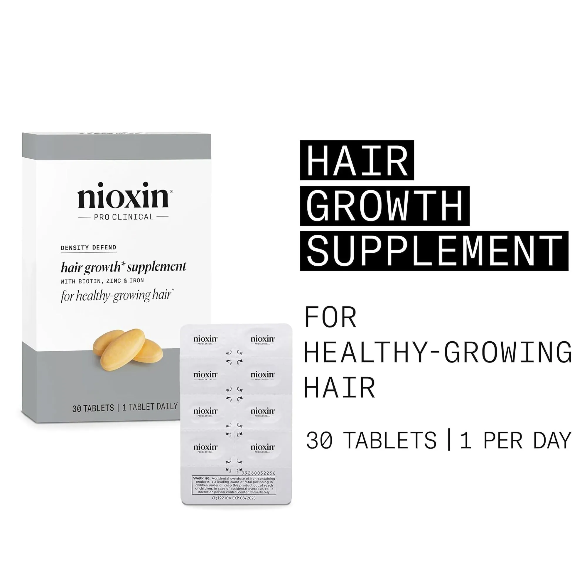 Nioxin Density Defend Hair Growth Supplements