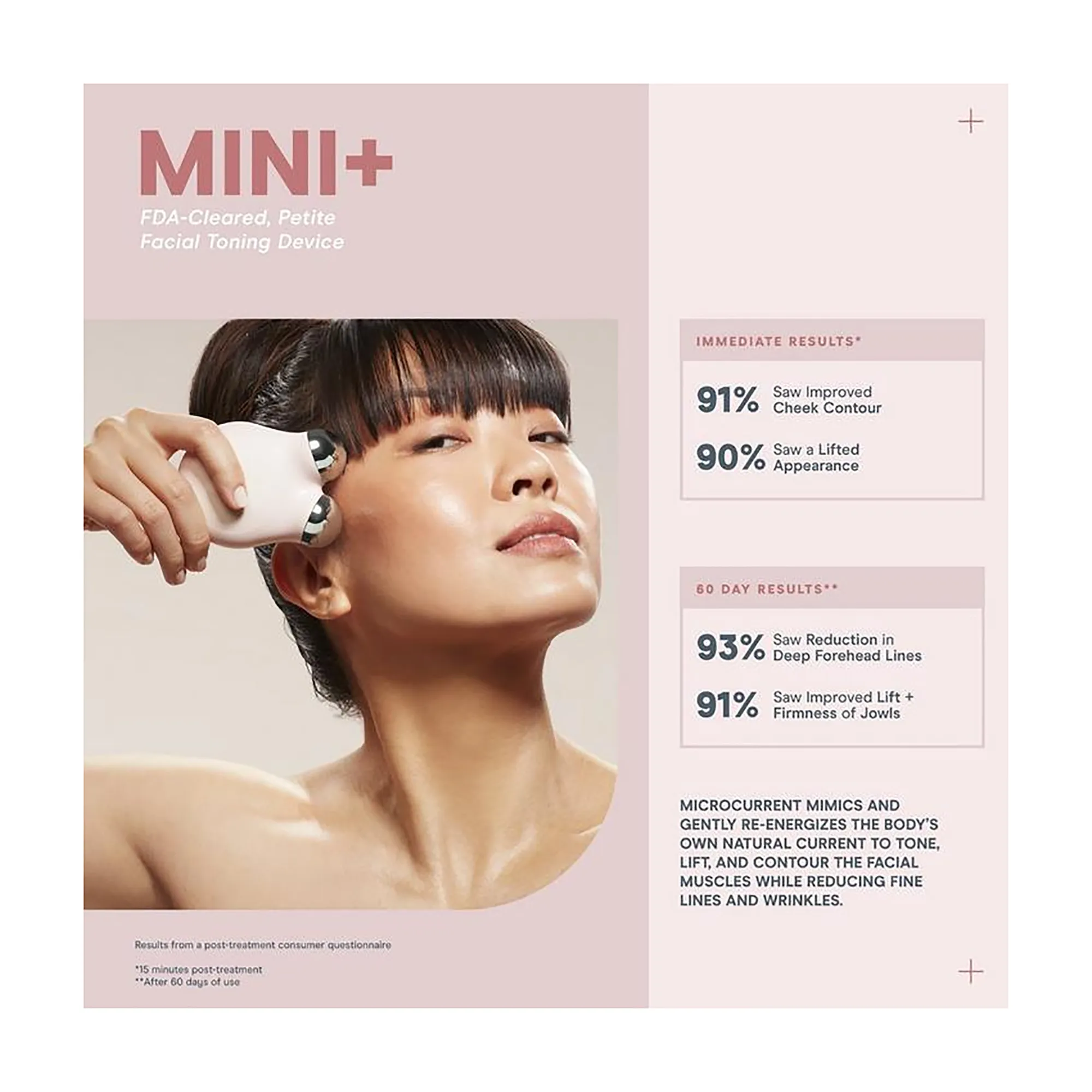 NuFace Mini  Sandy Rose