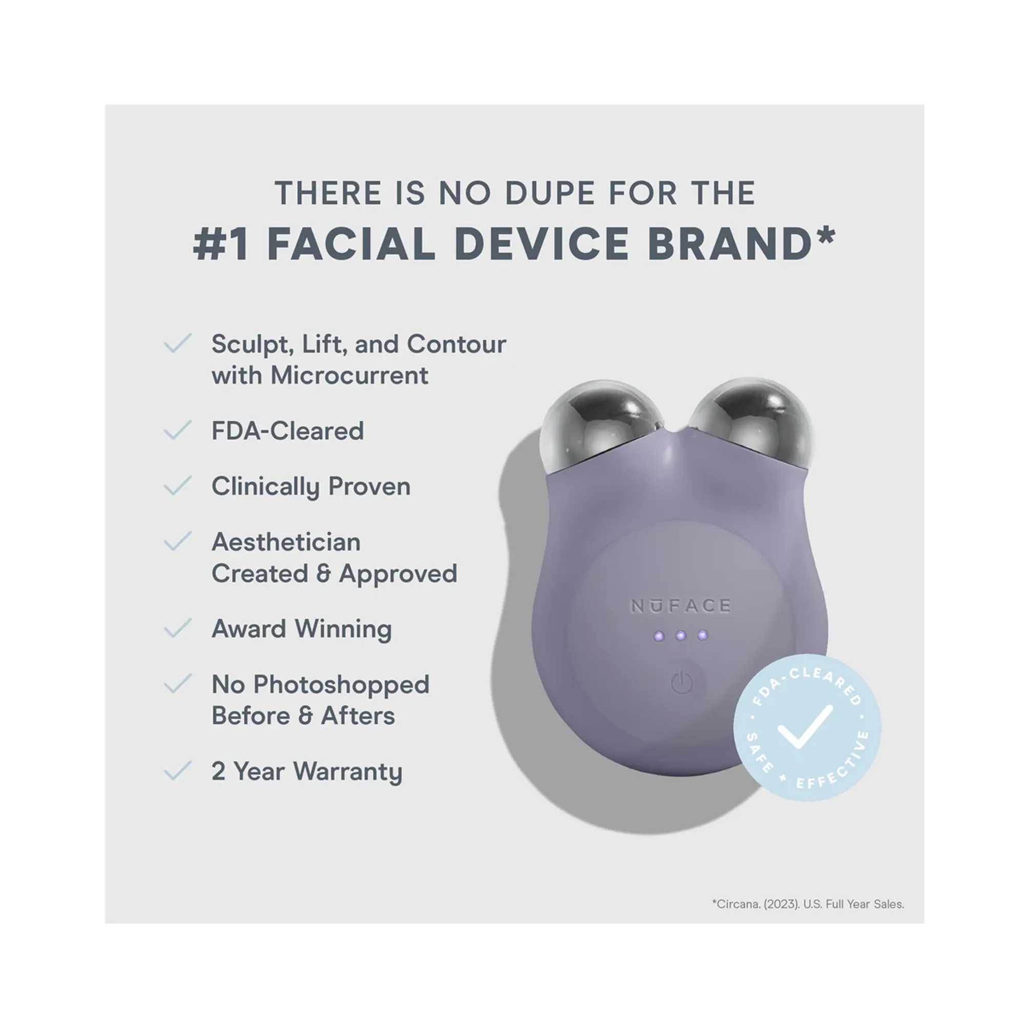 NuFace Mini  Violet Dusk