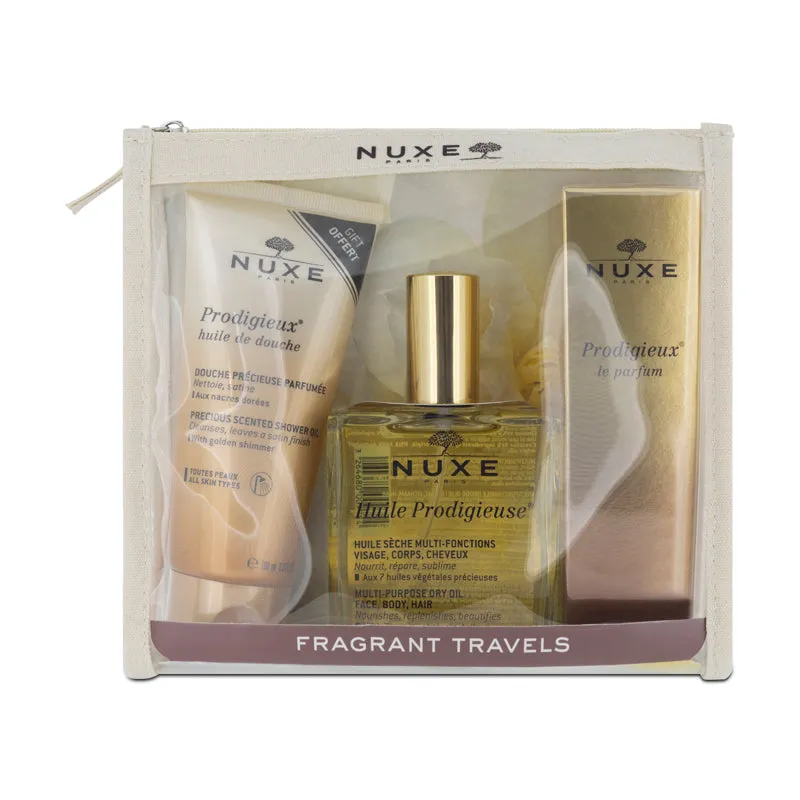 Nuxe Prodigieux Huile Prodigieuse Dry Oil   Shower Oil 100ml EDP 30ml Set
