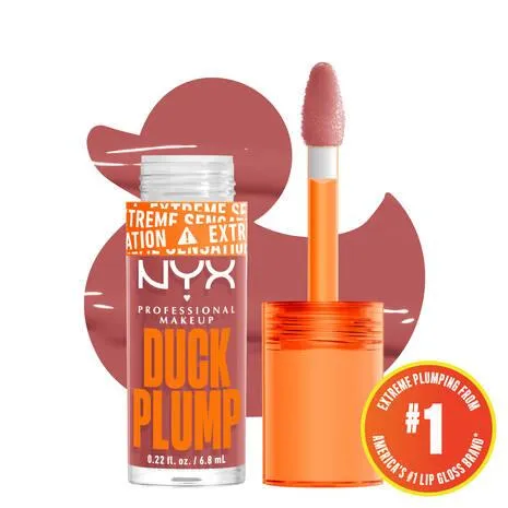 Nyx Professional Makeup  Duck Plump High Pigment Plumping Lip Gloss (03 NUDE SWINGS)