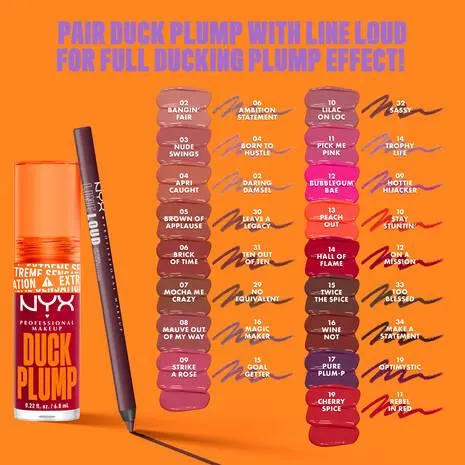 Nyx Professional Makeup  Duck Plump High Pigment Plumping Lip Gloss (07 MOCCA ME CRAZY)