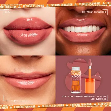 Nyx Professional Makeup  Duck Plump High Pigment Plumping Lip Gloss (07 MOCCA ME CRAZY)