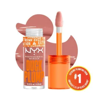 Nyx Professional Makeup  Duck Plump High Pigment Plumping Lip Gloss (2-BANGIN' BARE)
