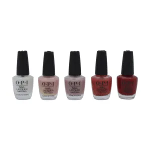 OPI Beaches & Dreams Nail Polish Set - 5 Mini Bottles (Blemished Box)