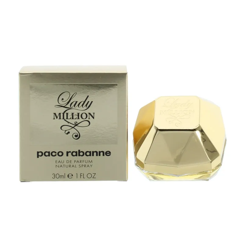 Paco Rabanne Lady Million 30ml Eau De Parfum (Blemished Box)