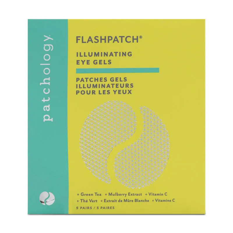 Patchology Flashpatch Illuminating Eye Gels - 5 Pair Box (Blemished Box)