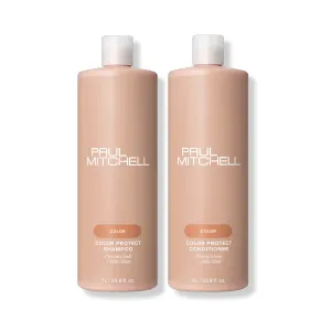Paul Mitchell Color Protect Shampoo and Conditioner Duo Liter ($59 Value)