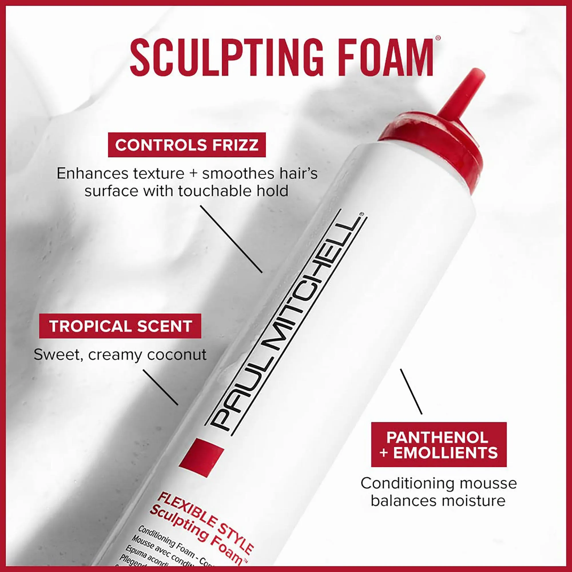 Paul Mitchell Flexible Style Sculpting Foam - 6.7 oz