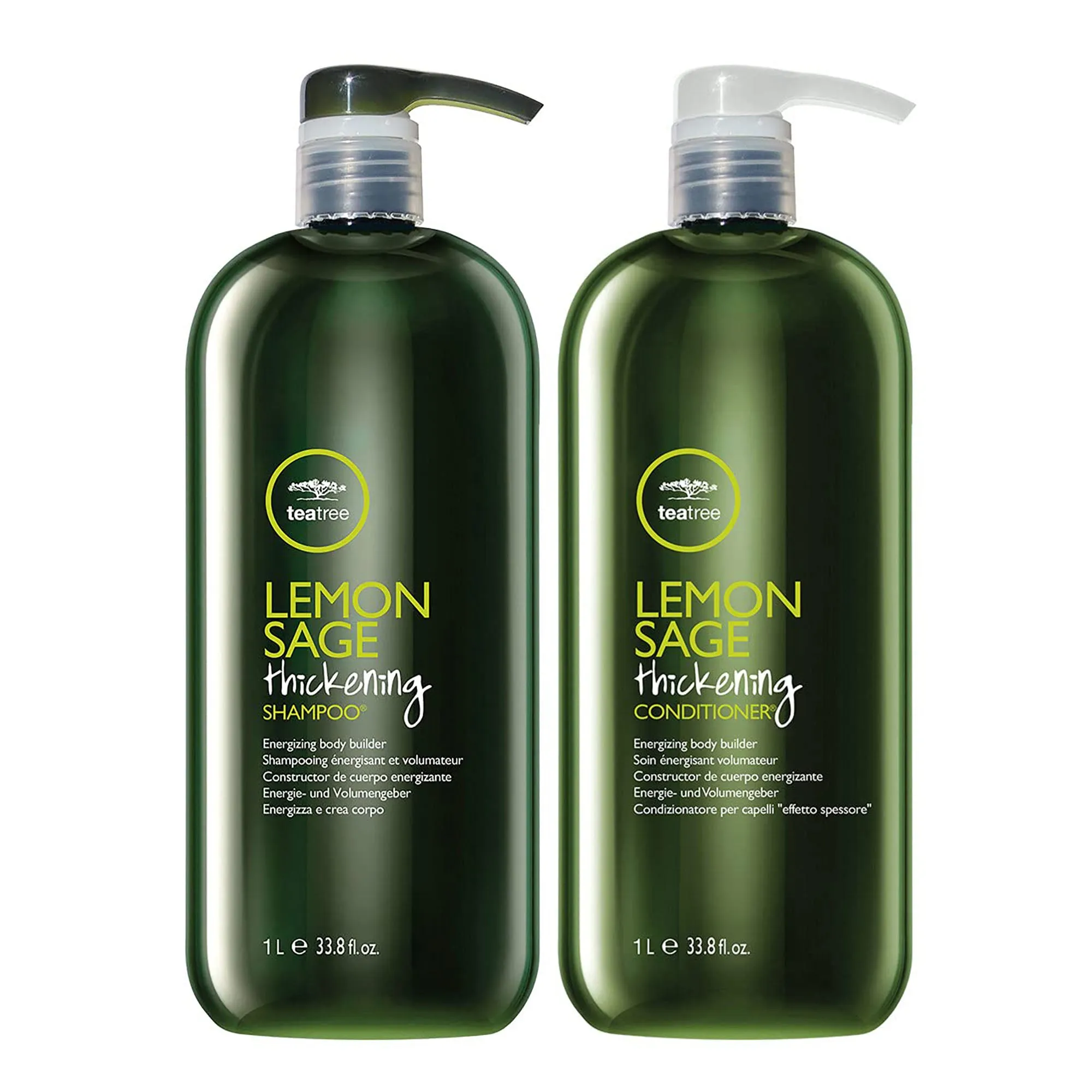 Paul Mitchell Tea Tree Lemon Sage Shampoo and Conditioner - Duo Liter