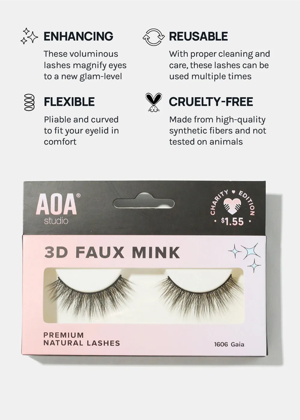 Paw Paw: 3D Faux Mink Lashes - Gaia