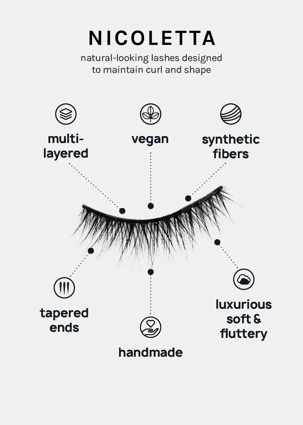 Paw Paw: 3D Faux Mink Lashes - Nicoletta