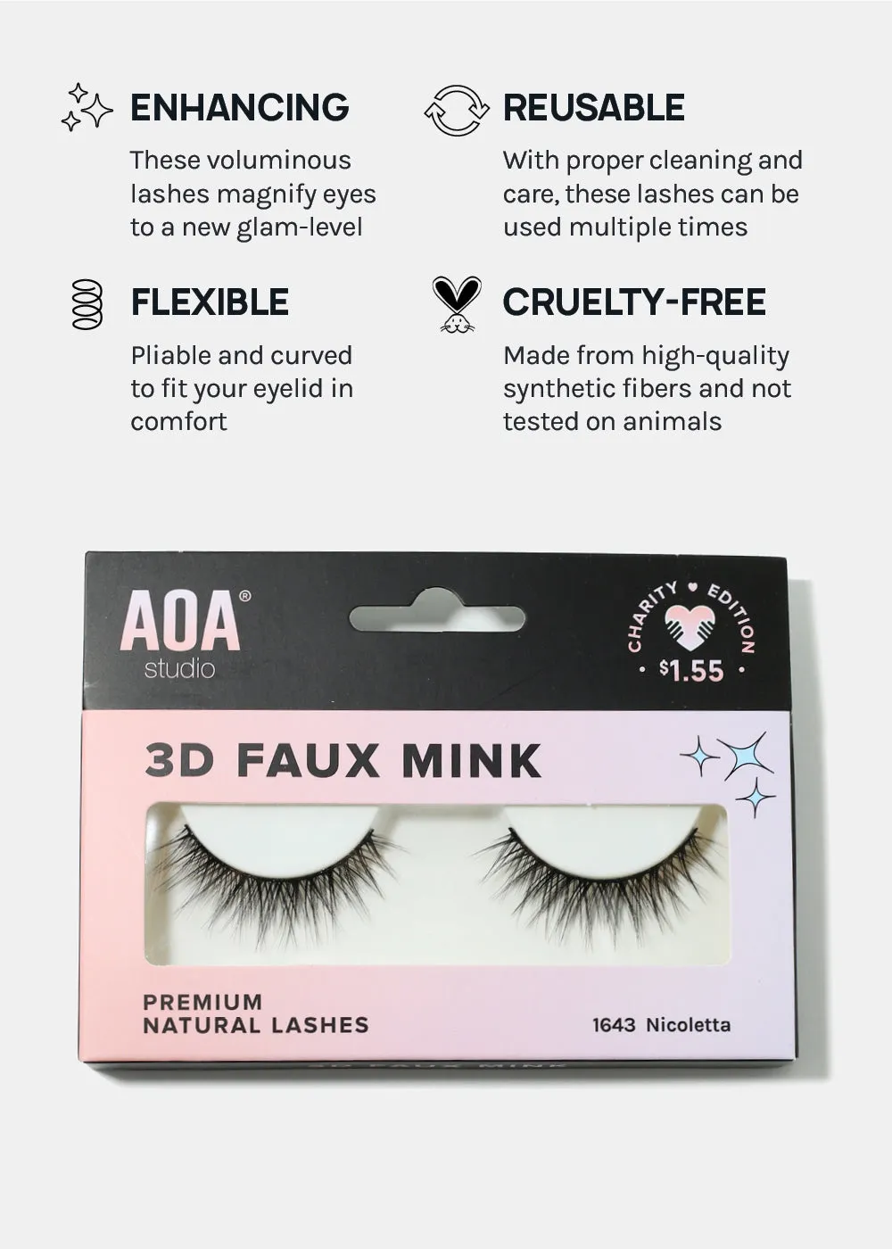Paw Paw: 3D Faux Mink Lashes - Nicoletta