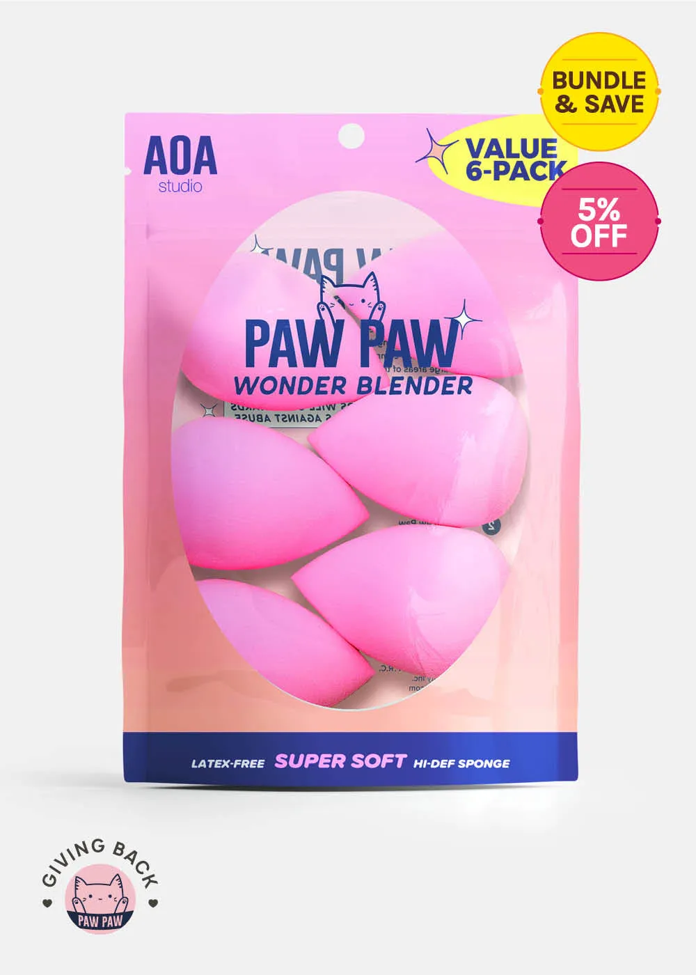 Paw Paw: Super Soft Wonder Blender - Teardrop