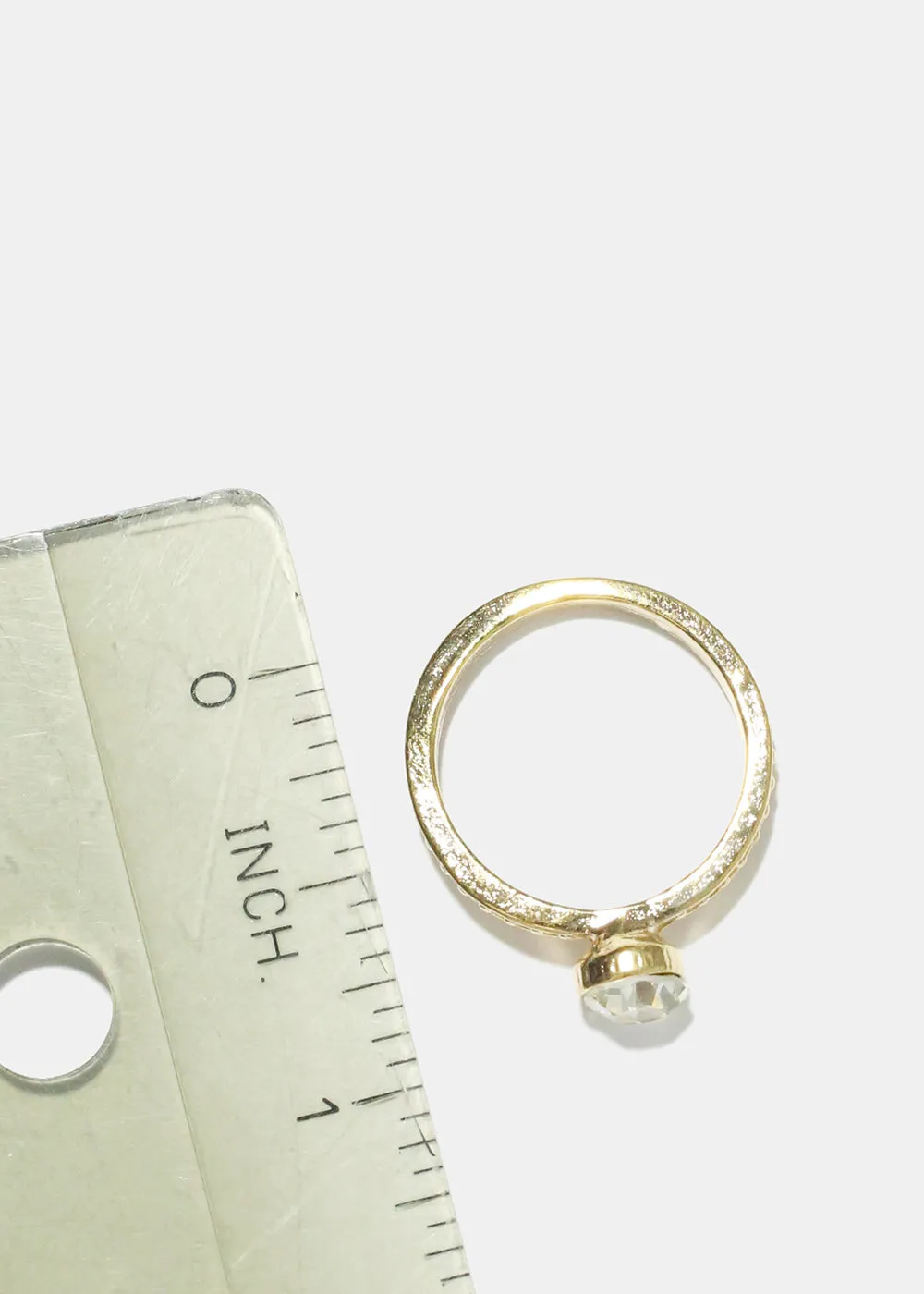 Pearl & Oval Rhinestone Rings