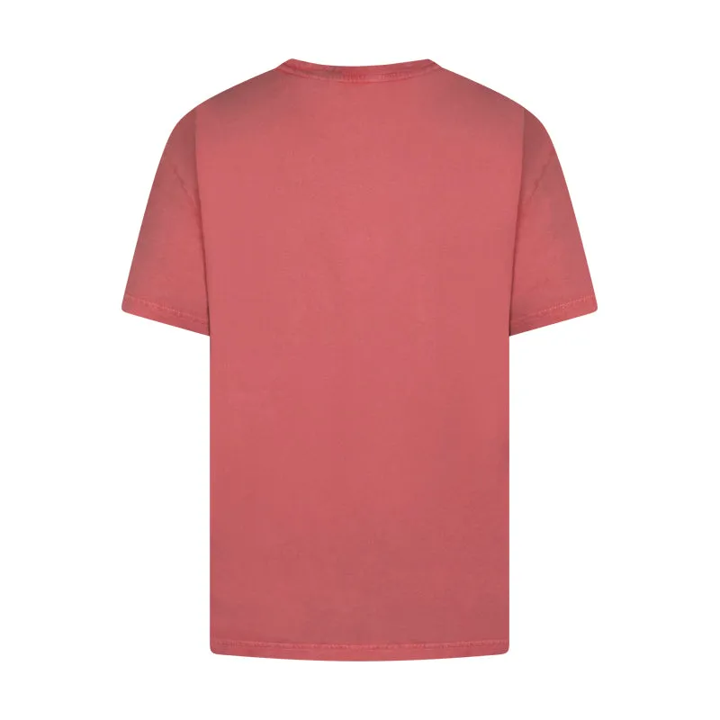 Ralph Lauren Polo Classic Fit Cotton-Linen Pocket T-Shirt Red