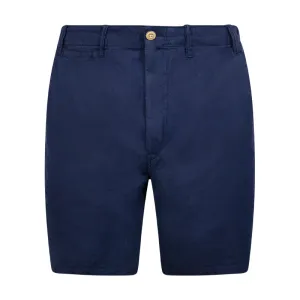 Ralph Lauren Polo Classic Fit Cotton-Linen Shorts Navy Men's