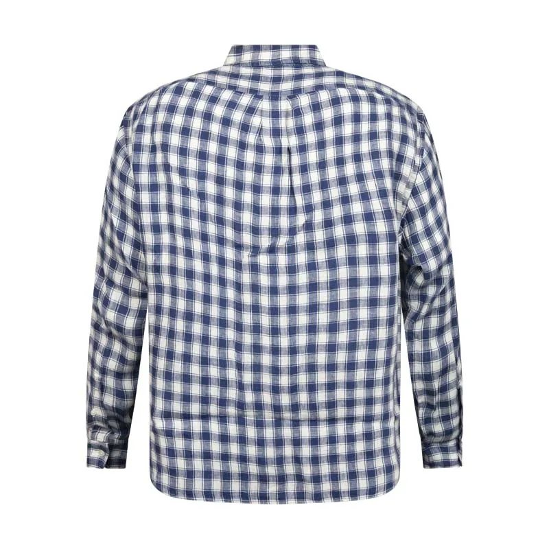 Ralph Lauren Polo Oversize Striped Linen Shirt Women's