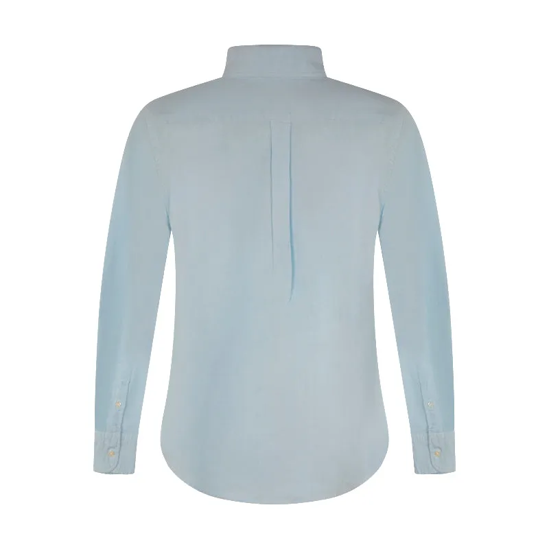 Ralph Lauren Polo Relaxed Fit Shirt Acadia Blue Women's