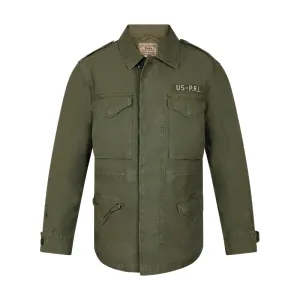 Ralph Lauren Polo Relaxed Fit Twill Jacket Green Womens