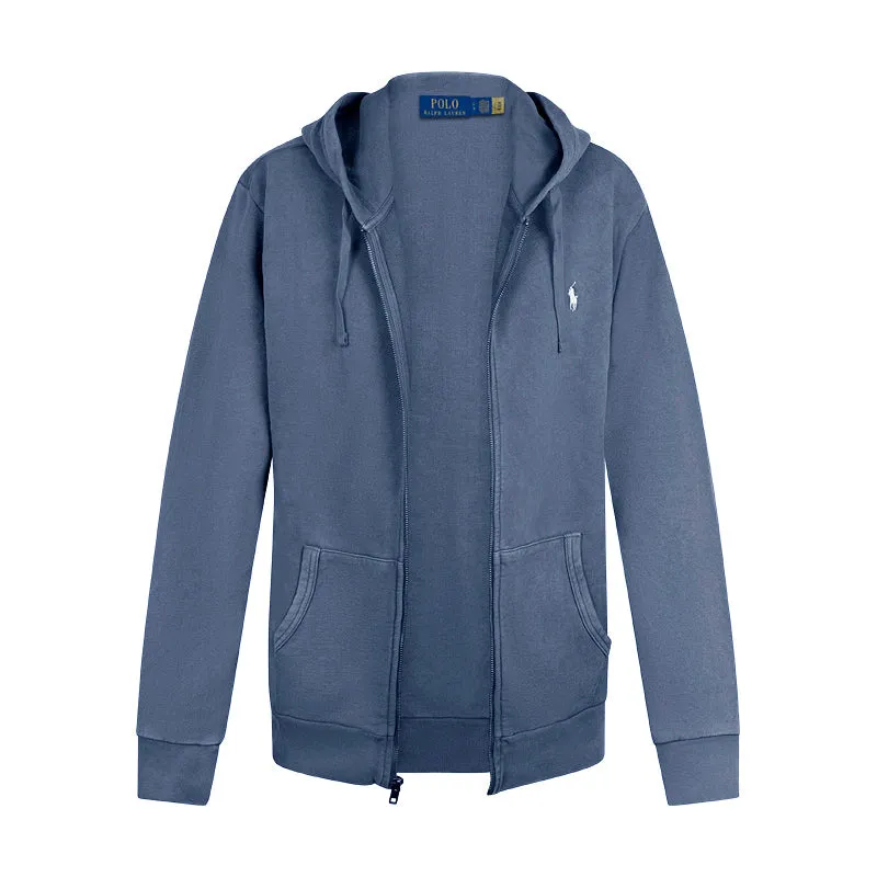 Ralph Lauren Polo Zip-Up Hoodie Navy Men's