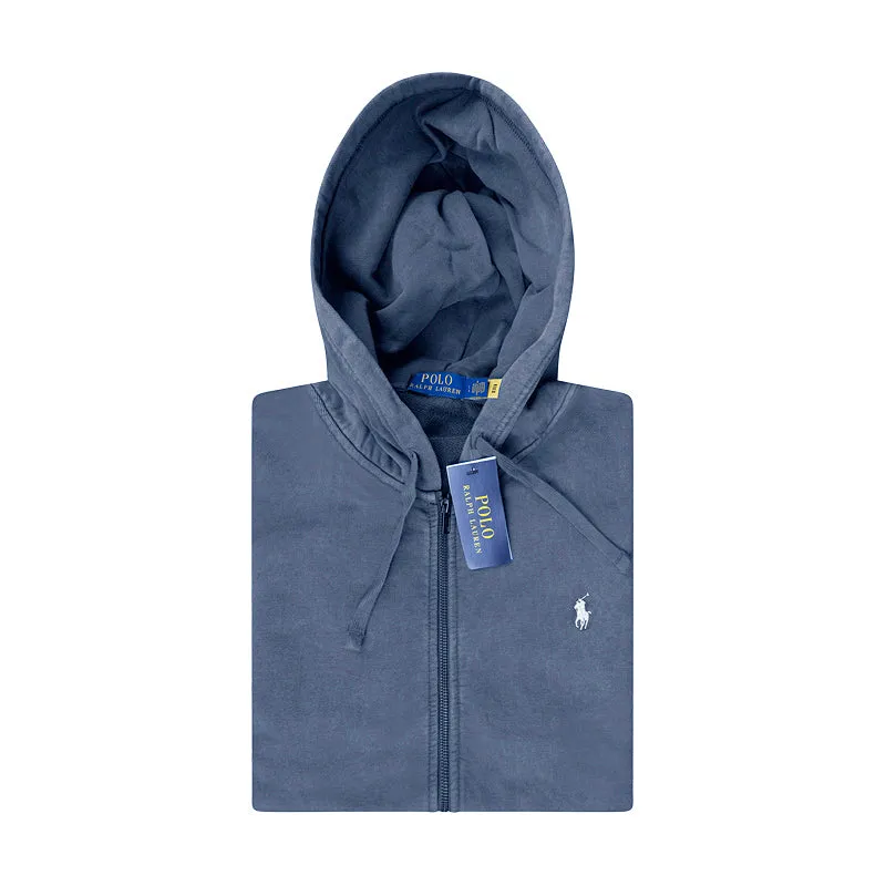 Ralph Lauren Polo Zip-Up Hoodie Navy Men's