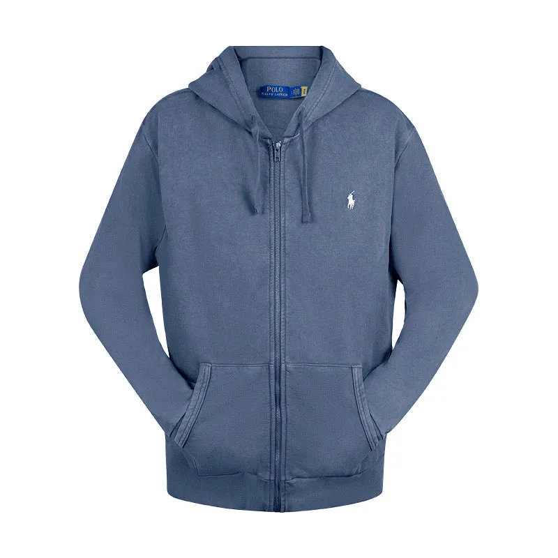 Ralph Lauren Polo Zip-Up Hoodie Navy Men's