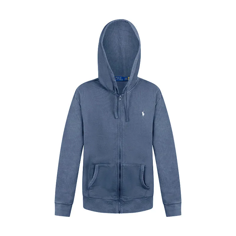 Ralph Lauren Polo Zip-Up Hoodie Navy Men's