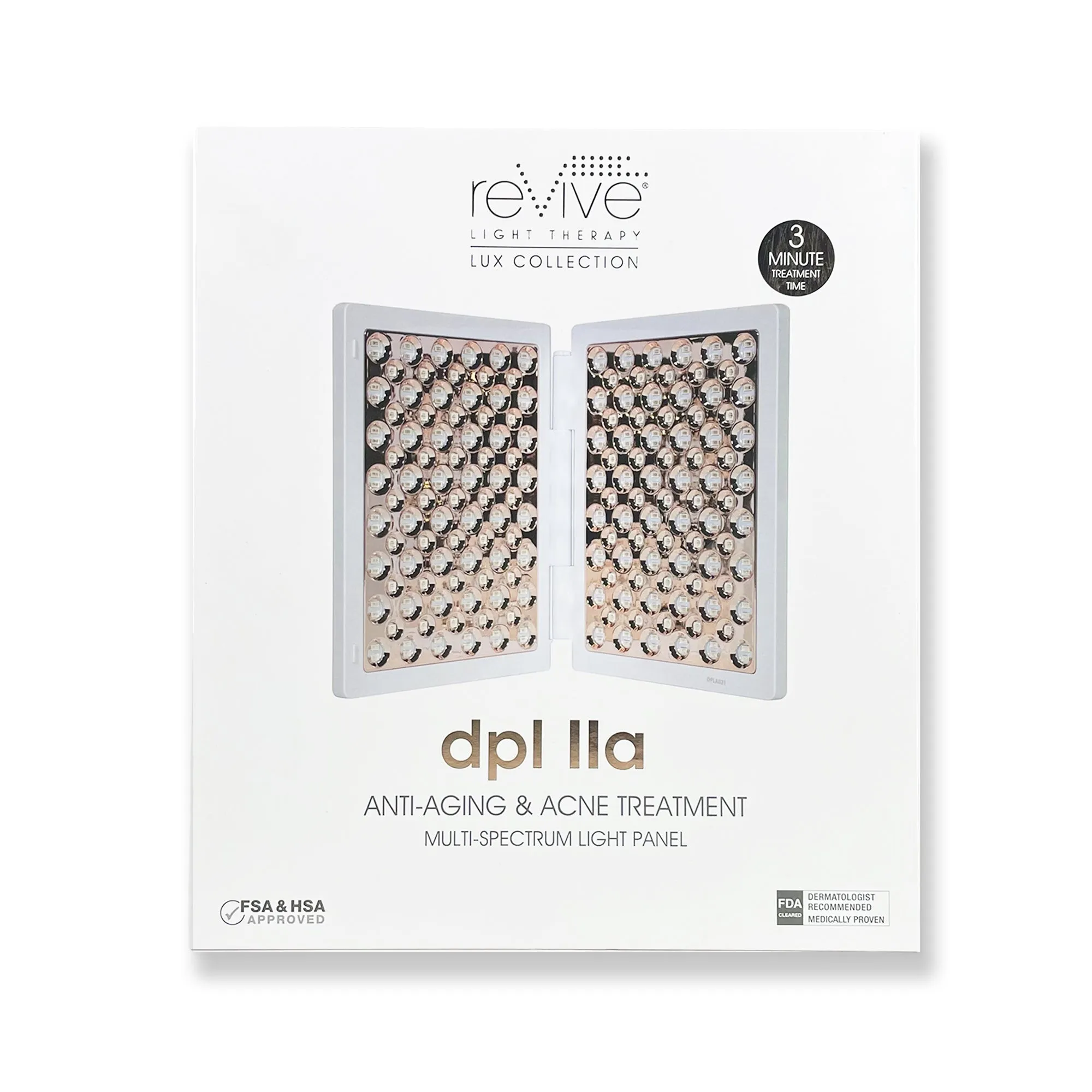 reVive Lux dpl lla Panel  LED Treatment Panel Anti-Aging & Acne