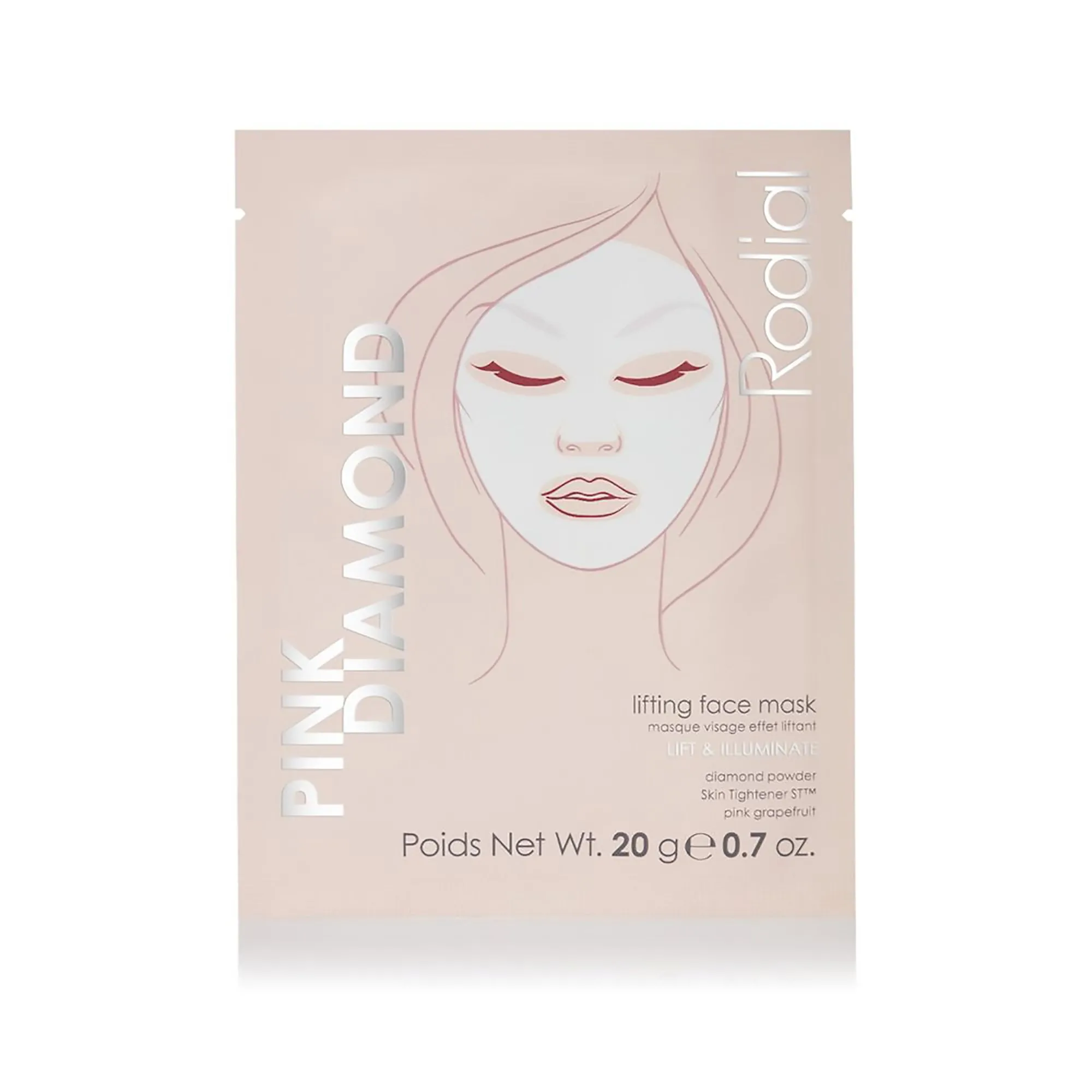 Rodial Pink Diamond Instant Lifting Face Mask