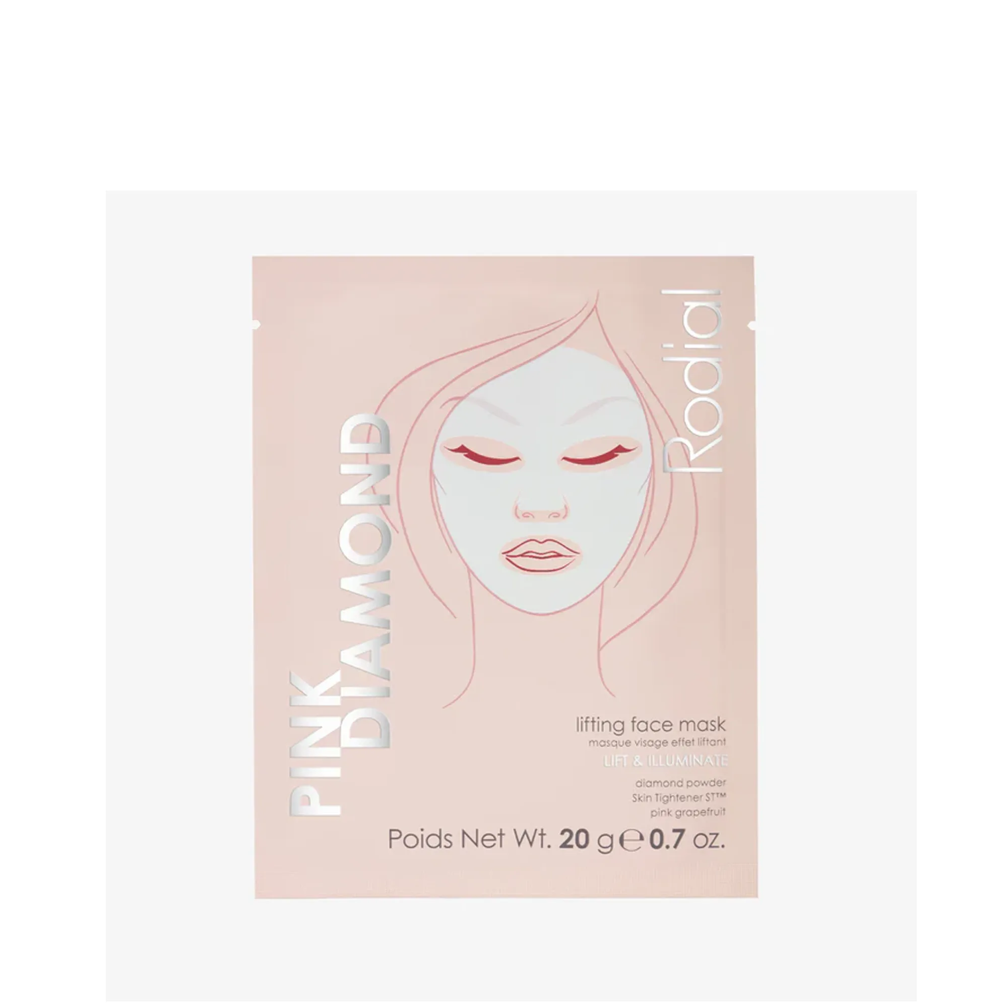 Rodial Pink Diamond Instant Lifting Face Mask