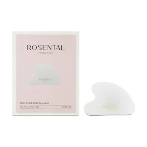 Rosental Organics Mini White Jade Gua Sha Natural Lifting Tool (Blemished Box)