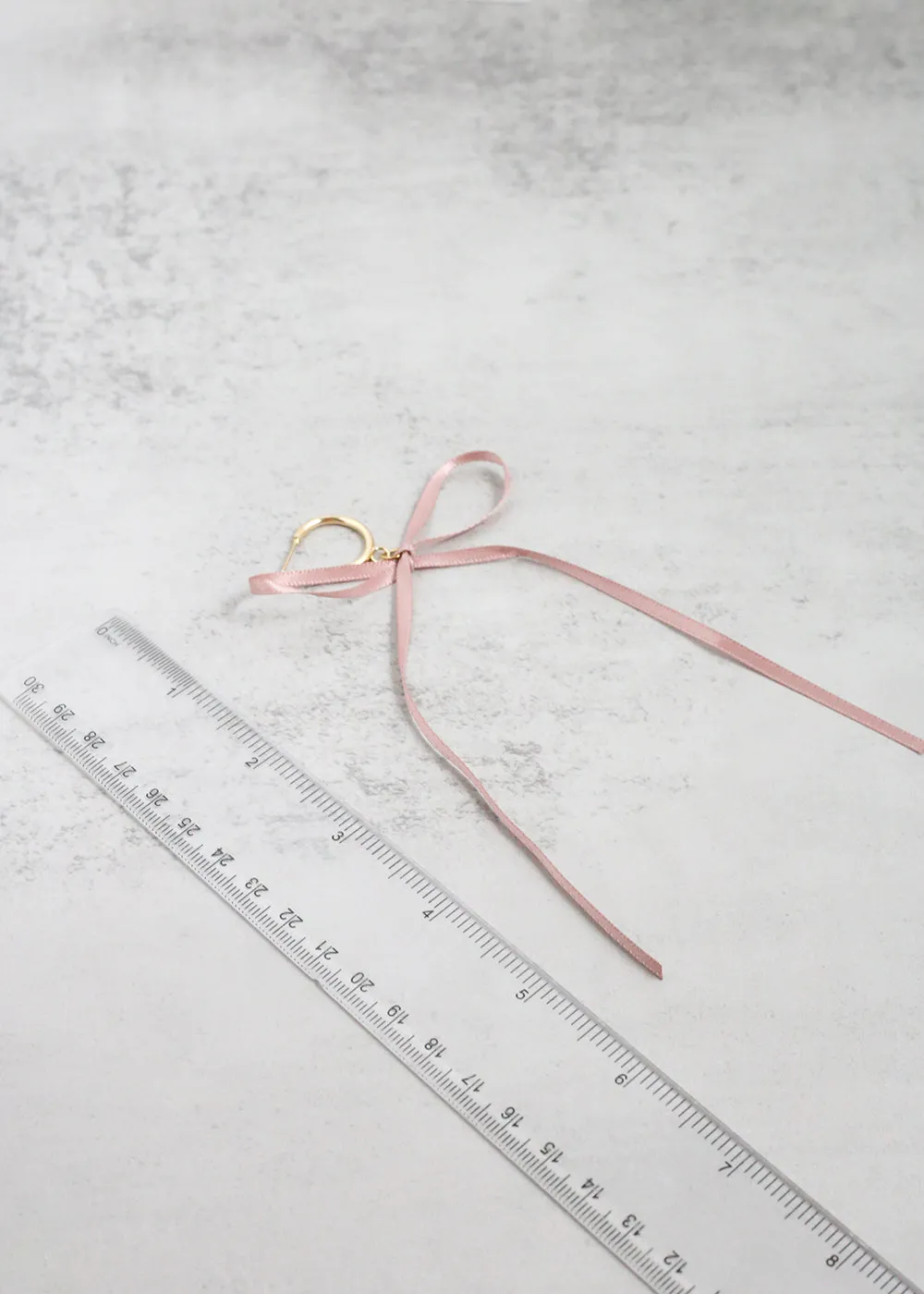 Satin Bow Statement Earrings