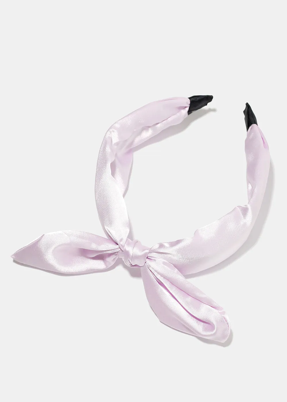 Satin Headband with Bow