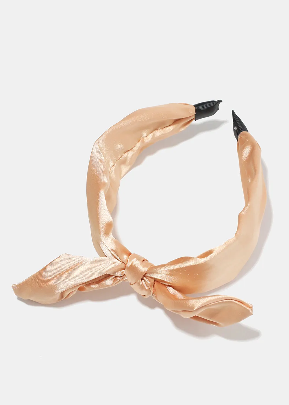 Satin Headband with Bow