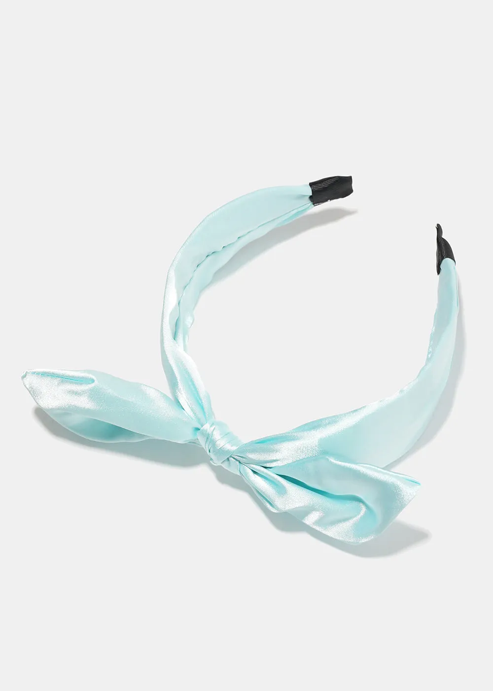 Satin Headband with Bow