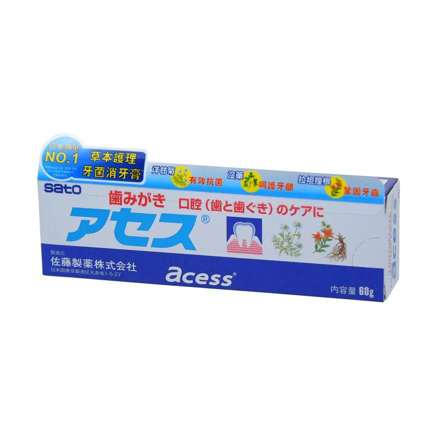 SATO PHARMACEUTICAL Acess Toothpaste