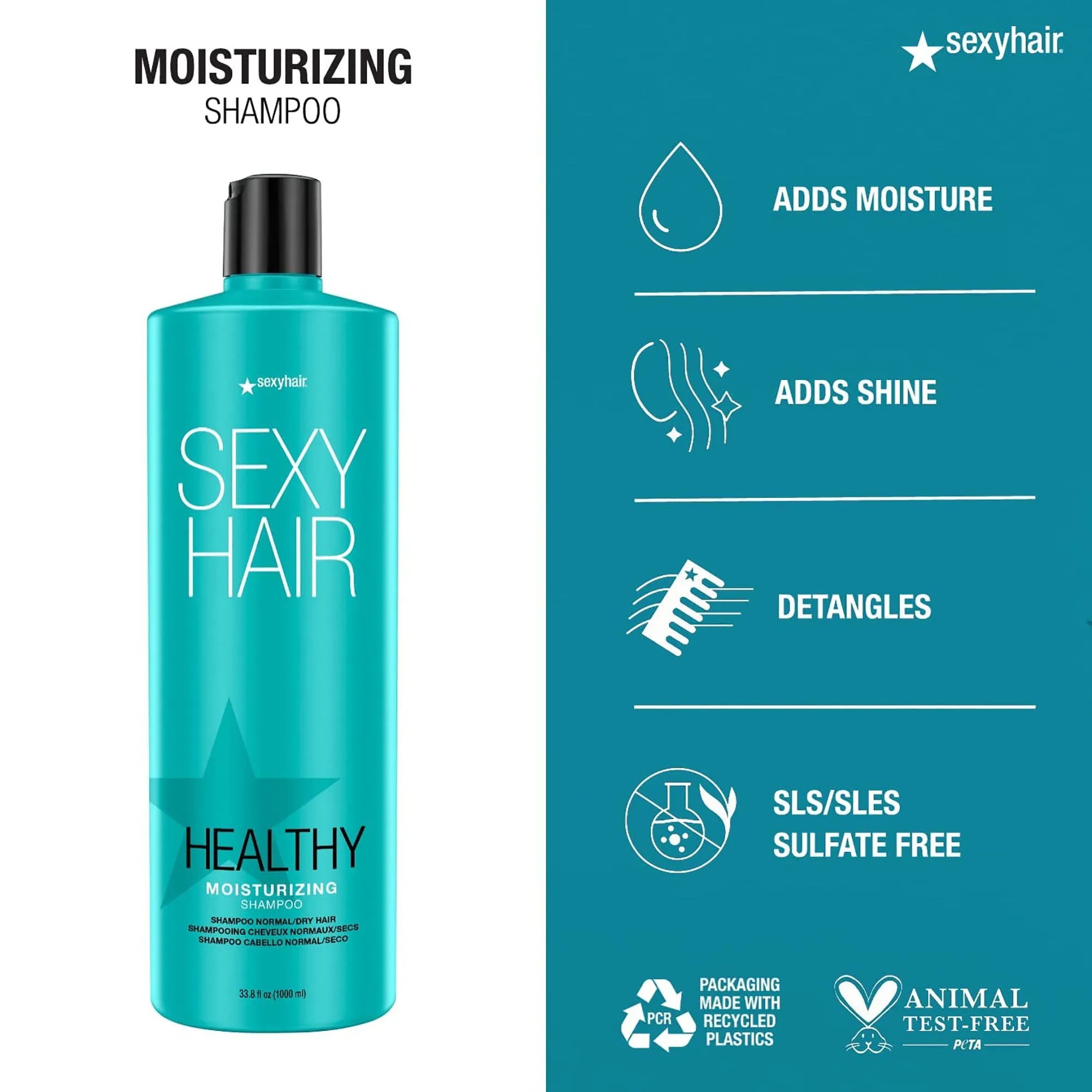 Sexy Hair Healthy SexyHair Moisturizing Shampoo