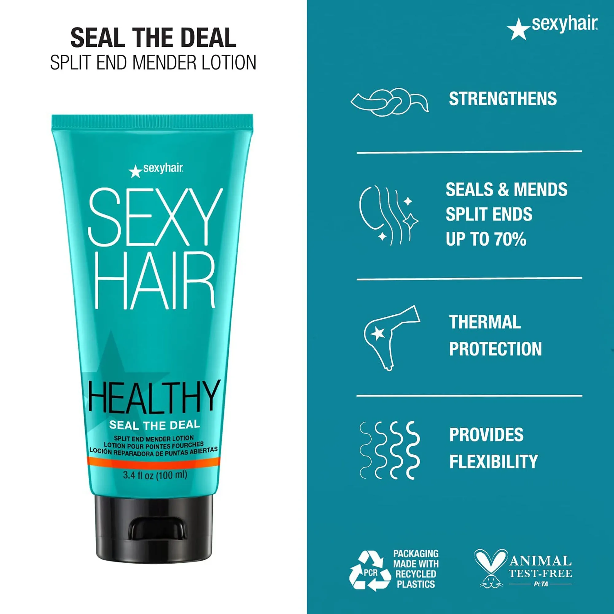 Sexy Hair Healthy SexyHair Seal The Deal Split End Mending Lotion